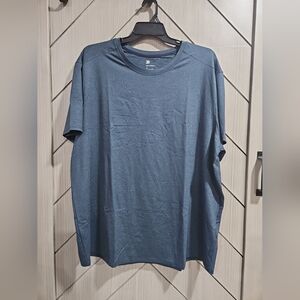 All in Motion Men's Blue Short Sleeve Tee